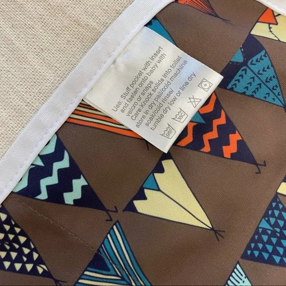 Boho Gender Neutral Teepee Foldable Travel Changing Pad - Picture 5 of 7